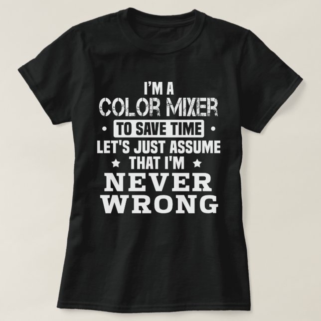 Color Mixer T-Shirt (Design Front)