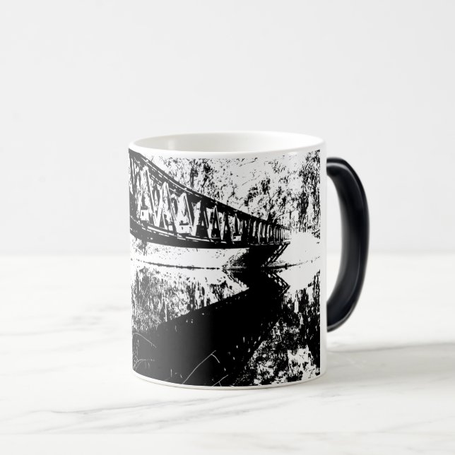 Color Morphing Mug, 325 ml Morph Mug (Front Right)