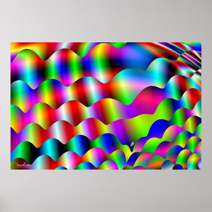 Color Mural Print