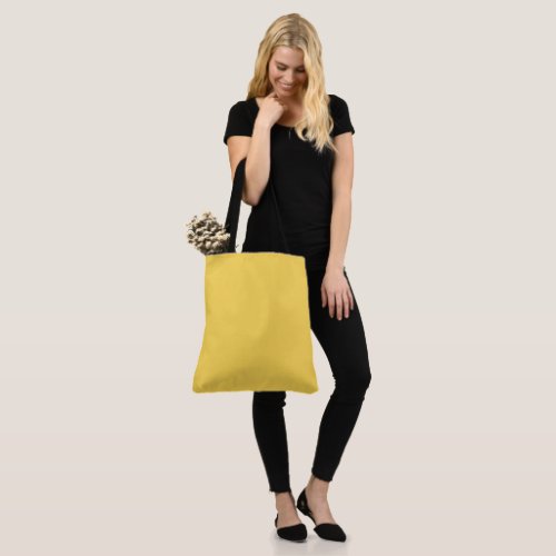 color mustard tote bag