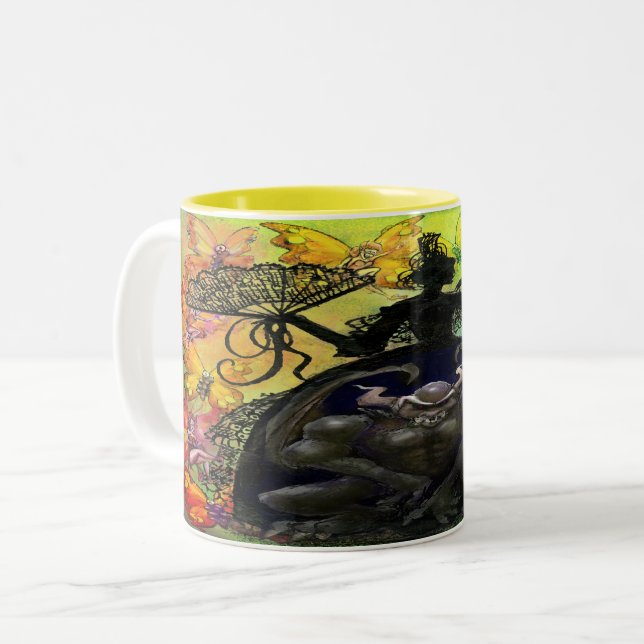 Color n Darkness Two-Tone Coffee Mug (Front Left)