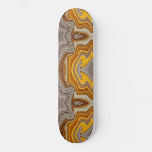 color naranja con tonos de crudo skateboard