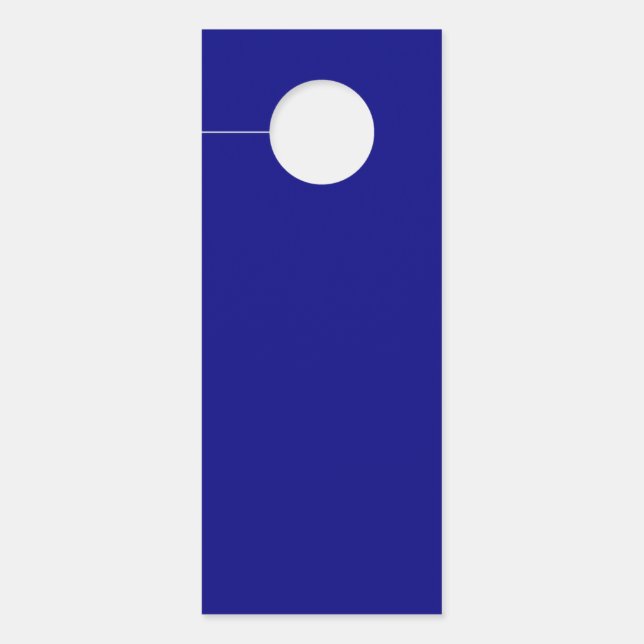 color navy door hanger (Front)