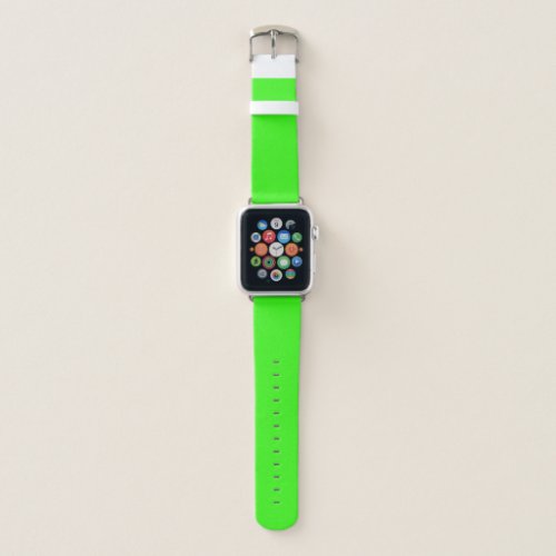 color neon green apple watch band