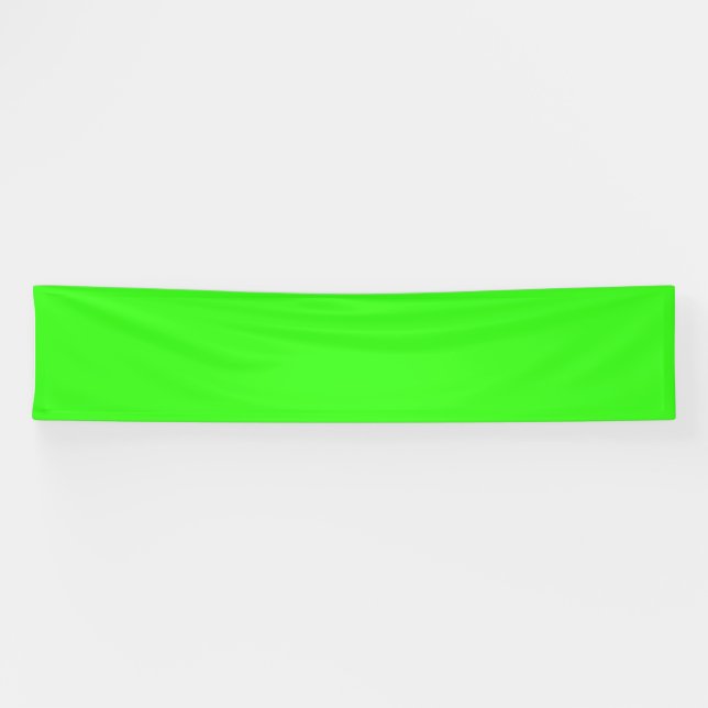 color neon green banner (Horizontal)