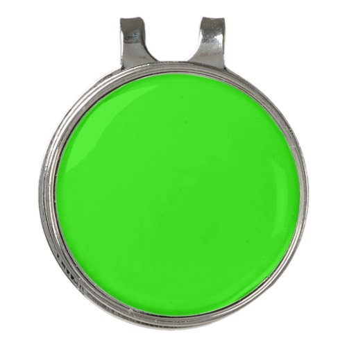 color neon green golf hat clip