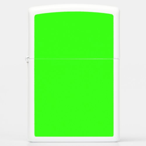 color neon green zippo lighter