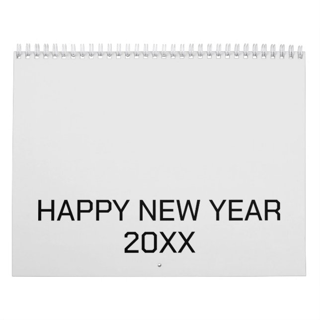 Color New personalize Text Logo Calendar (Cover)