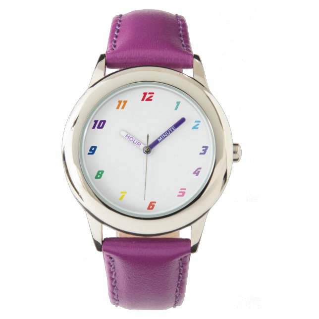 color numbers  watch (Front)