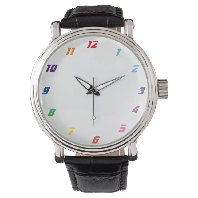 color numbers  watch (Front)