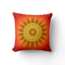 Color of Fire Pillow