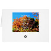 Color of Foliage Cards (Back Horizontal)