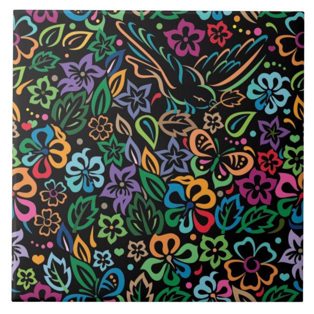 Color of Life Ceramic Tile (Front)