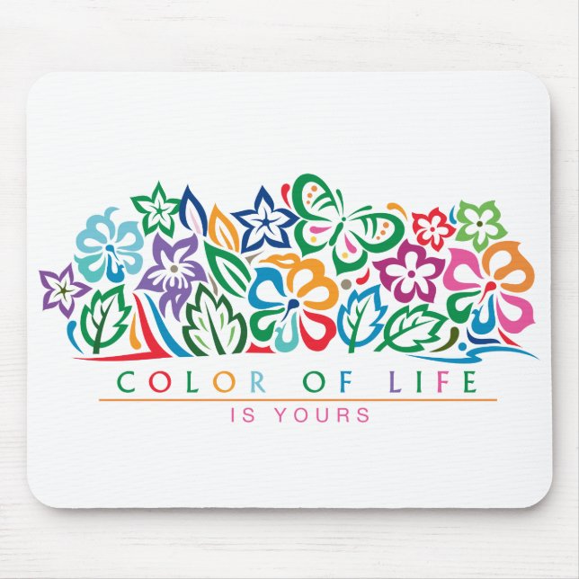 COLOR_of_life Mouse Pad (Front)