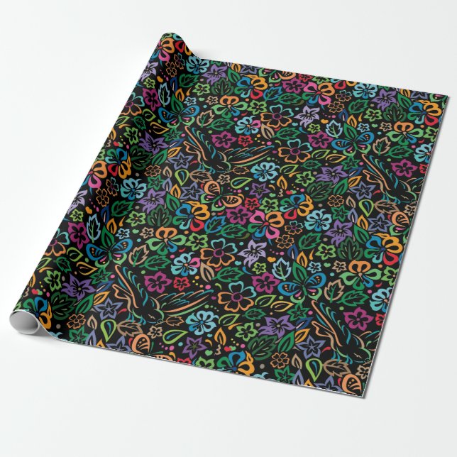Color of Life Wrapping Paper (Unrolled)