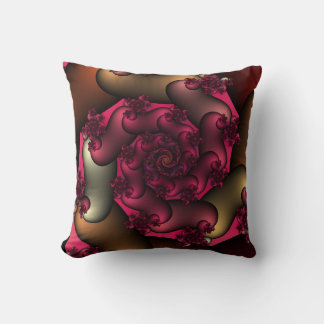 Color Of Love Fractals Throw Pillow
