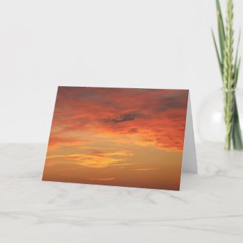 "color Of Love" Sunset Blank Note Card by SPKCreative at Zazzle