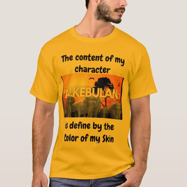Color of my skin  T-Shirt (Front)