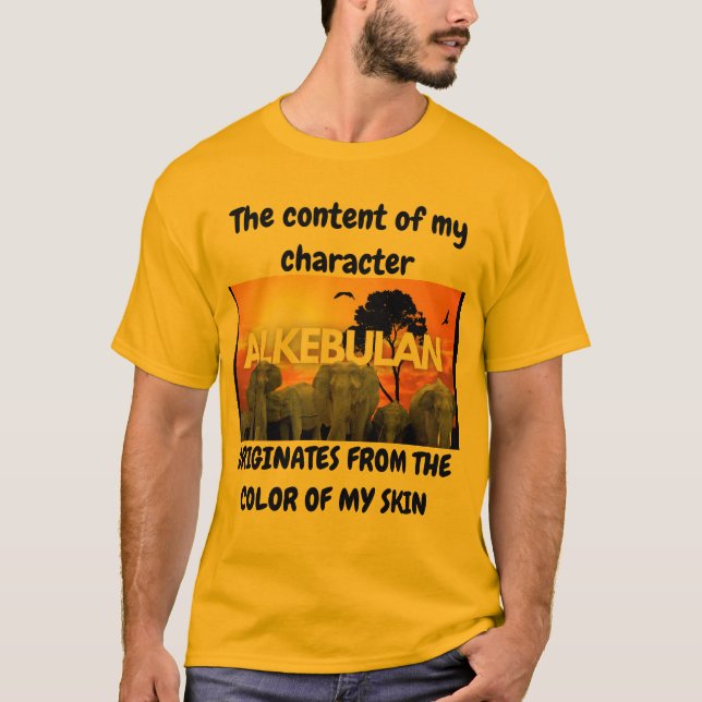 Color of my skin  T-Shirt (Front)