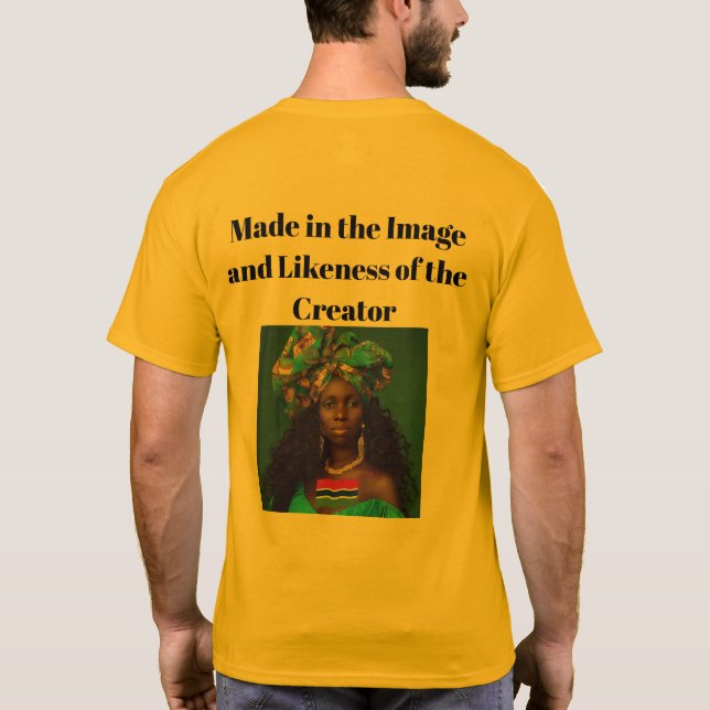 Color of my skin  T-Shirt (Back)