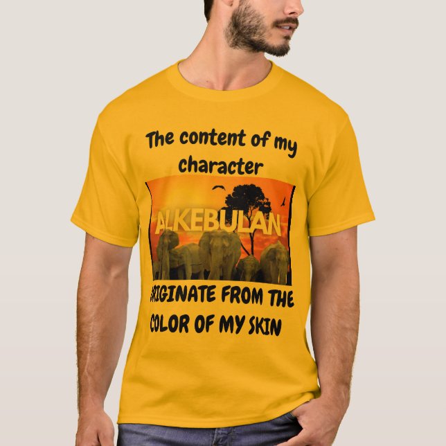 Color of my skin  T-Shirt (Front)