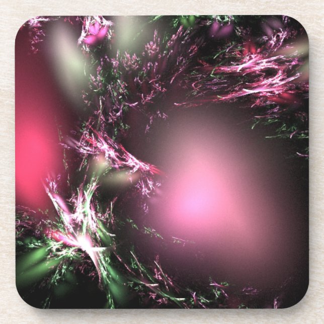 Color of Nature Abstract Coaster (Front)