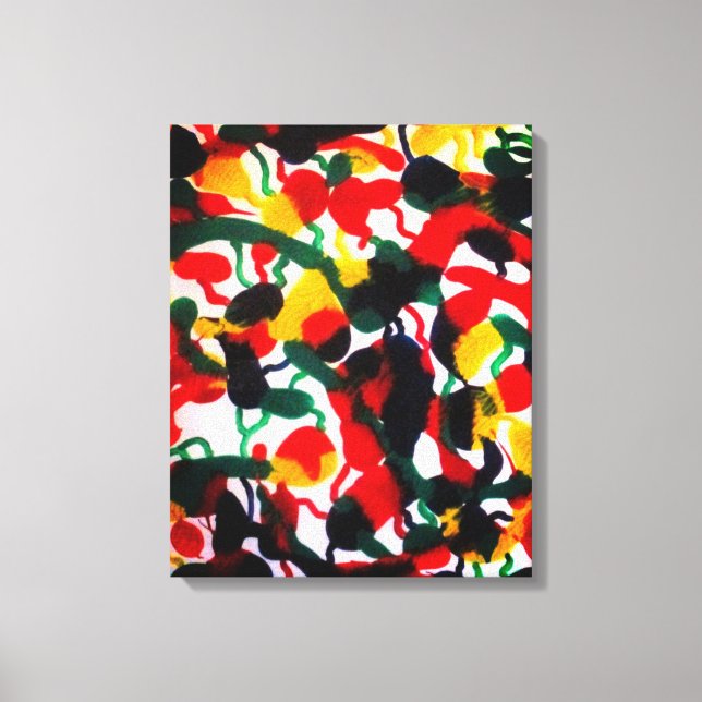 Color of the Journey Canvas Print (Front)