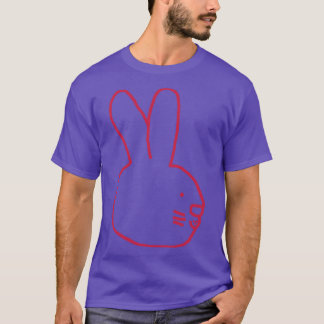 Color of the Year 2023 Viva Magenta Bunny Rabbit P T-Shirt