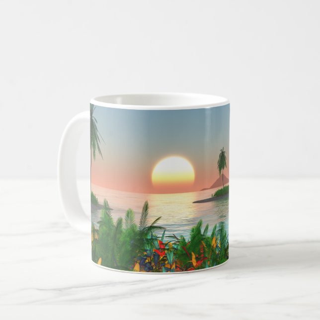 Color of Tropic Coffee Mug (Front Left)