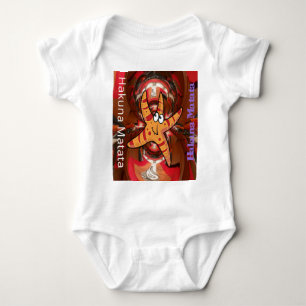 Color on the run baby bodysuit