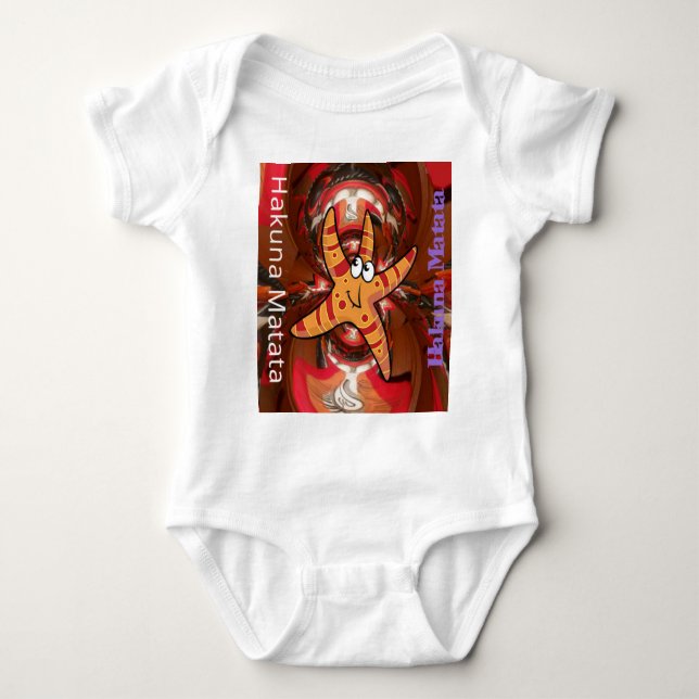 Color on the run baby bodysuit (Front)