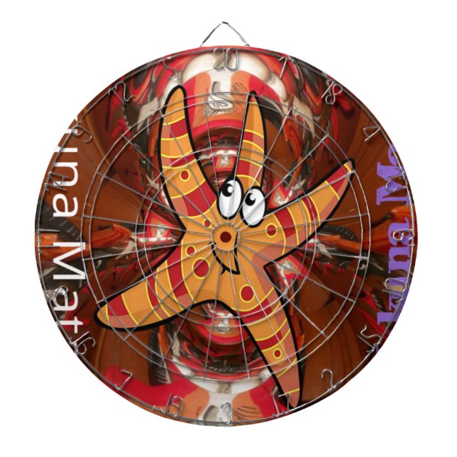 Color on the run dart board (Front)