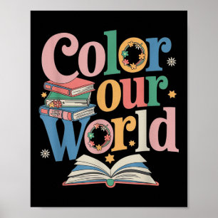 Color Our World Summer Reading 2025 Creativity Wil Poster