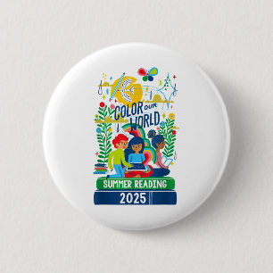 Color Our World Summer Reading Program 2025 Book L Button