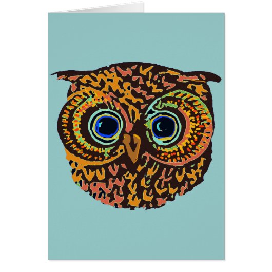 color owl cards (Front)