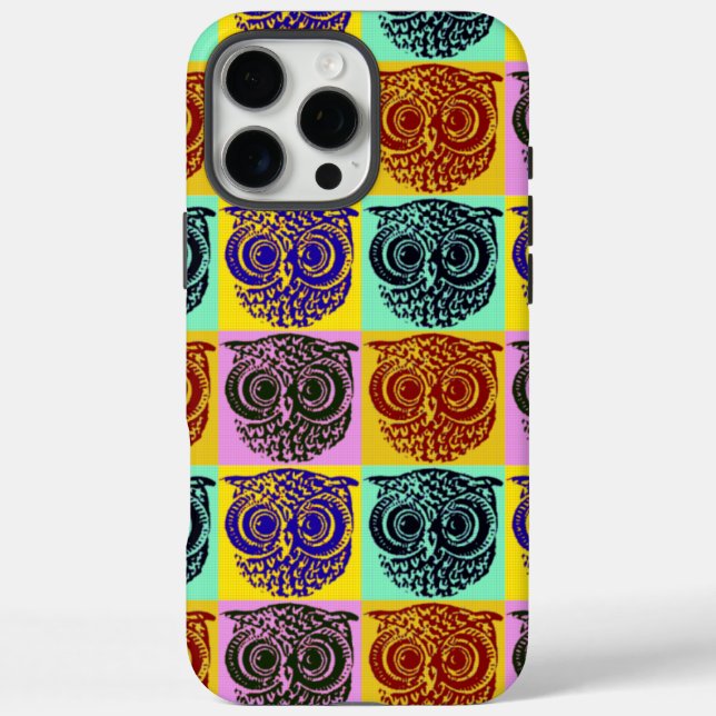 Color owl pattern Case-Mate iPhone case (Back)