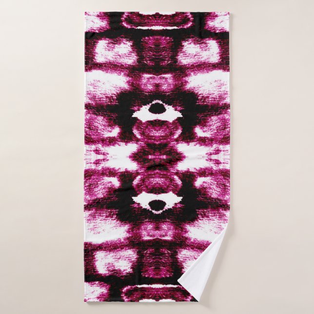 Color Paint Background. Aquarelle Art. Liquid Inks Bath Towel (Bath Towel)