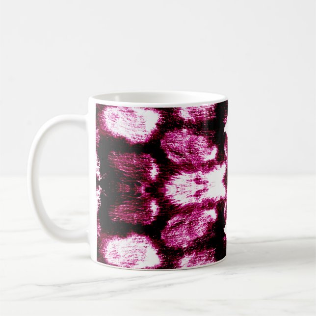 Color Paint Background. Aquarelle Art. Liquid Inks Coffee Mug (Left)