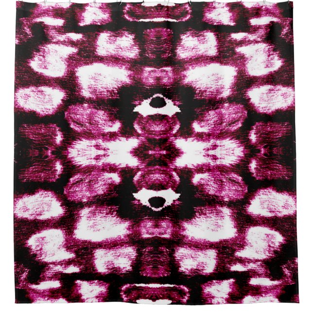 Color Paint Background. Aquarelle Art. Liquid Inks Shower Curtain (Front)