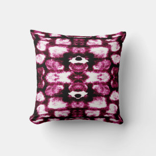 Color Paint Background. Aquarelle Art. Liquid Inks Throw Pillow