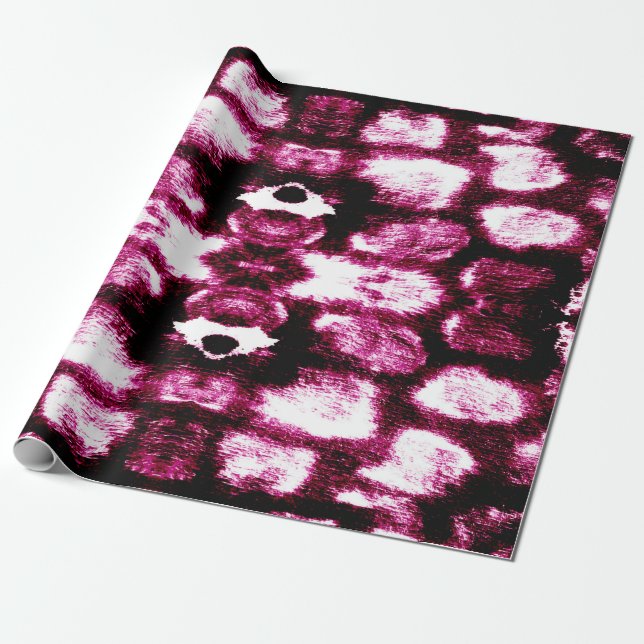 Color Paint Background. Aquarelle Art. Liquid Inks Wrapping Paper (Unrolled)