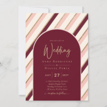 Color Palette Burgundy Pink Gold Wedding