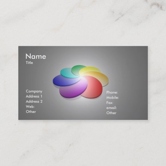 color-palette-business-card-zazzle