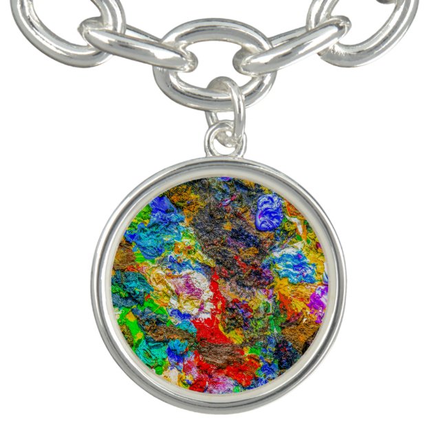 Color palette charm bracelet (Design)