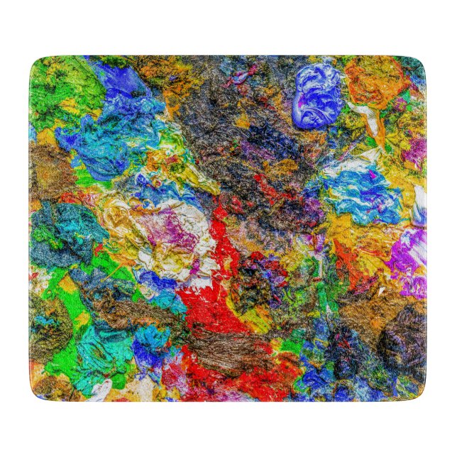 Color palette cutting board (Front)