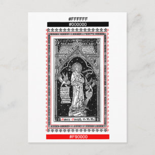 Color Palette for St. Joseph (DT 01) Postcard