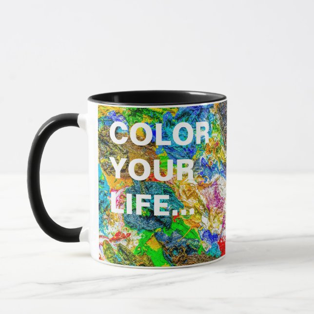 Color palette mug (Left)