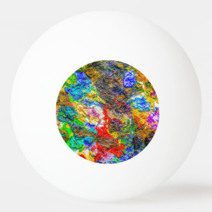 Color palette ping pong ball
