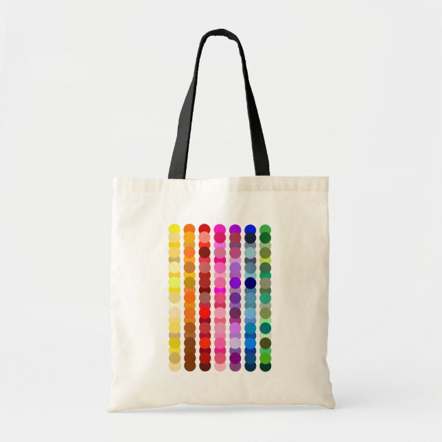 Color Palette Tote Bag (Front)