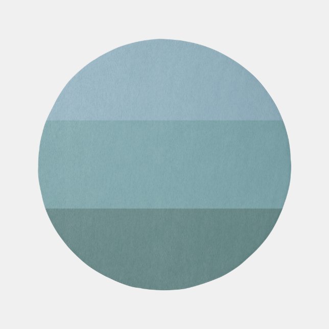 Color palettes blue pastels rug (Front)